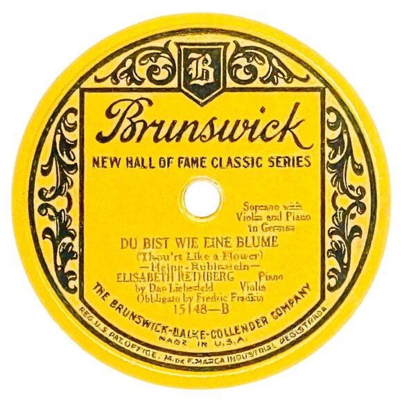 Elisabeth Rethberg Murmelndes Lüftchen /Du Bist Wie Eine Blume - 15148 Brunswick - Picture 2 of 4